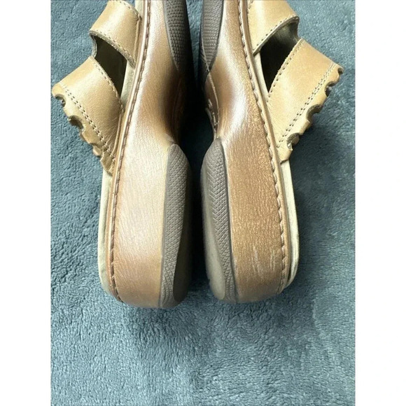 Dansko Eve Aztec Sun Women's  Brown Leather Slip On Sandals EU 36/ US 5.5-6 - Picture 12 of 16